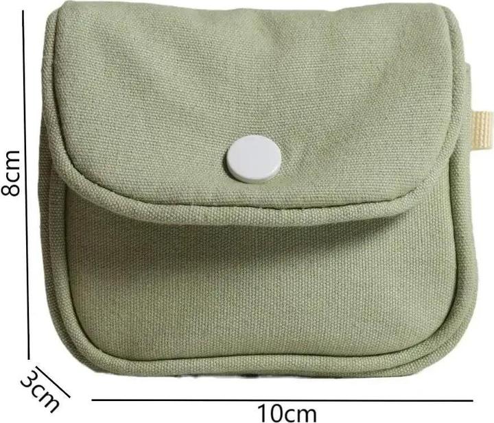 Only-Bags.Store Portefeuille portable de pièces de monnaie nouvelle couleur solide mini cash Brieftas