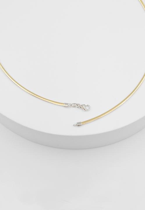 Immagine prodotto Muau Omega (750, Oro bianco, Oro giallo 18 carati, 42 cm)