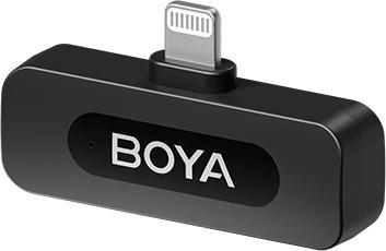 Actual product image Boya BY-V2 wireless microphone
