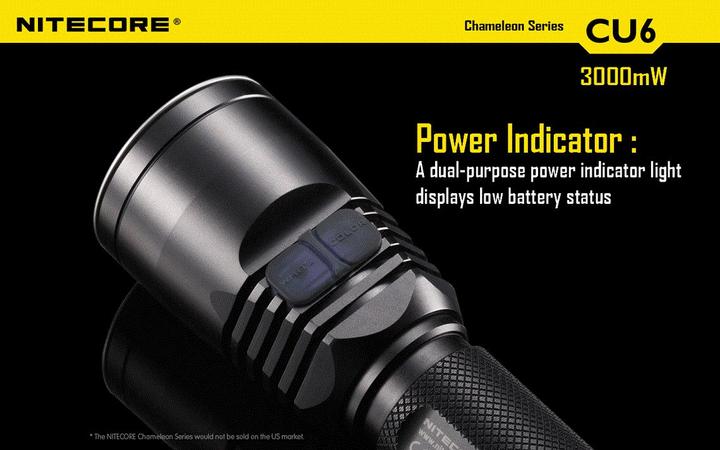 Actual product image Nitecore Chameleon CU6 with UV LED (14.30 cm, 440 lm)