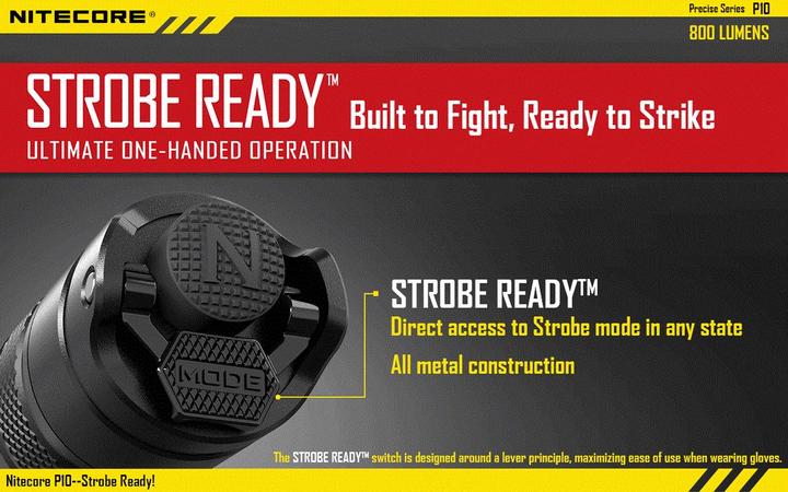 Actual product image Nitecore P10 (13.40 cm, 800 lm)