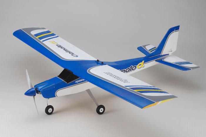 Produktbild Kyosho CALMATO Alpha 40 Trainer EP/GP Compatible (Blue) (Motorflugzeug)