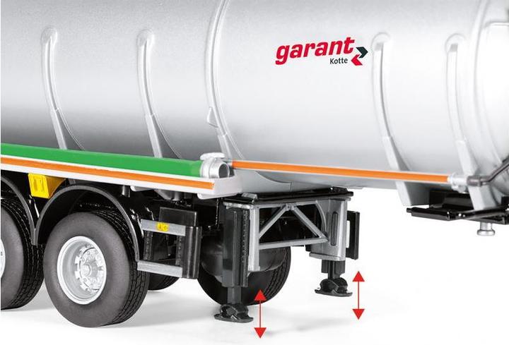 Produktbild Wiking 0776 54 Spur 1 Kotte garant TSA 30.000, schwarz
