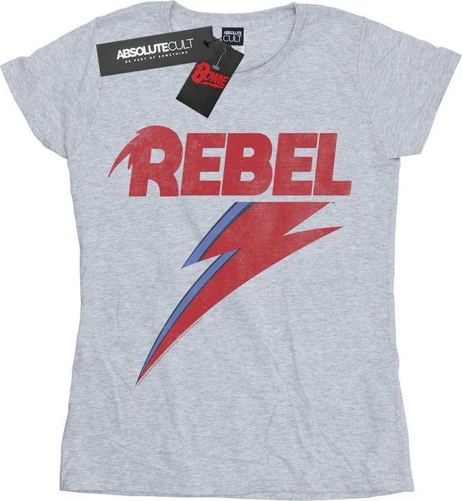 Produktbild David Bowie Distressed Rebel TShirt (M)