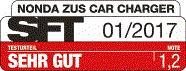 Actual product image nonda ZUS Smart Car Charger