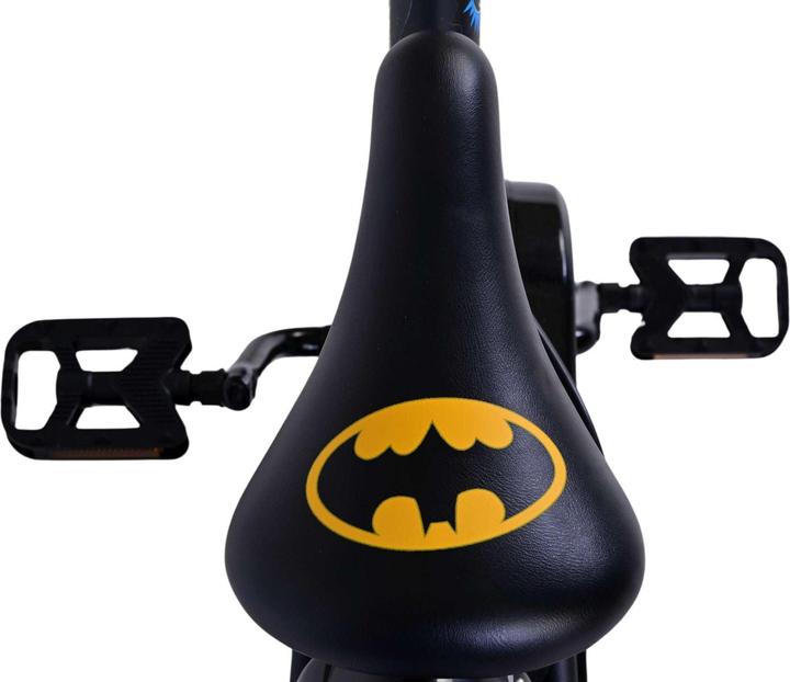 Immagine prodotto Batman Bicicletta per bambini da 16 pollici nera - sicurezza, comfort e divertimento tutto in uno!