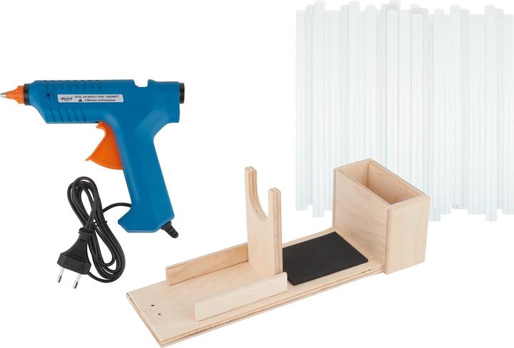 Actual product image VBS Hot glue gun with holder