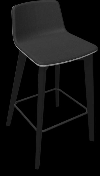 Nero, Grigio chiaro Melange, Frassino tinto di nero