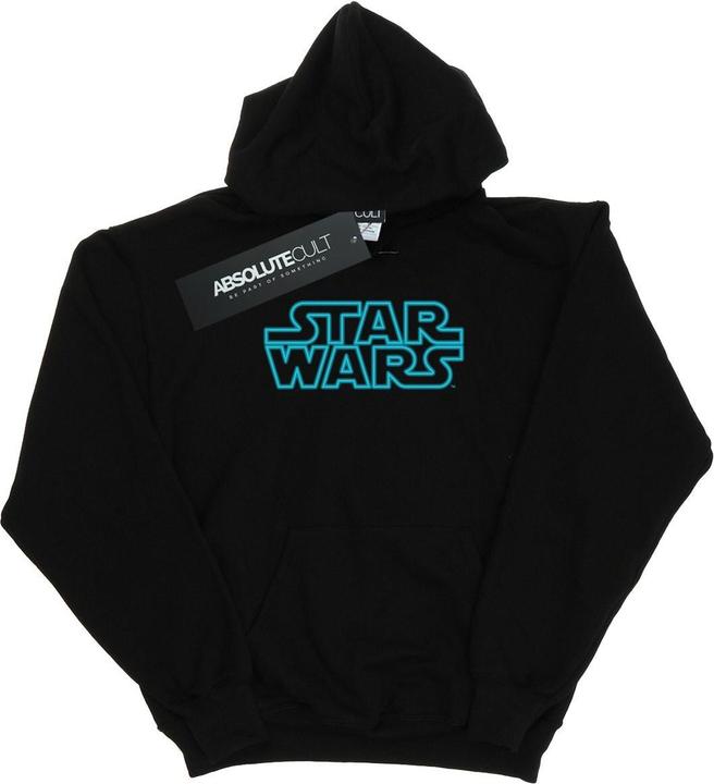 Image du produit Star Wars - Sweat à capuche NEON SIGN LOGO - Garçon (152, 158)