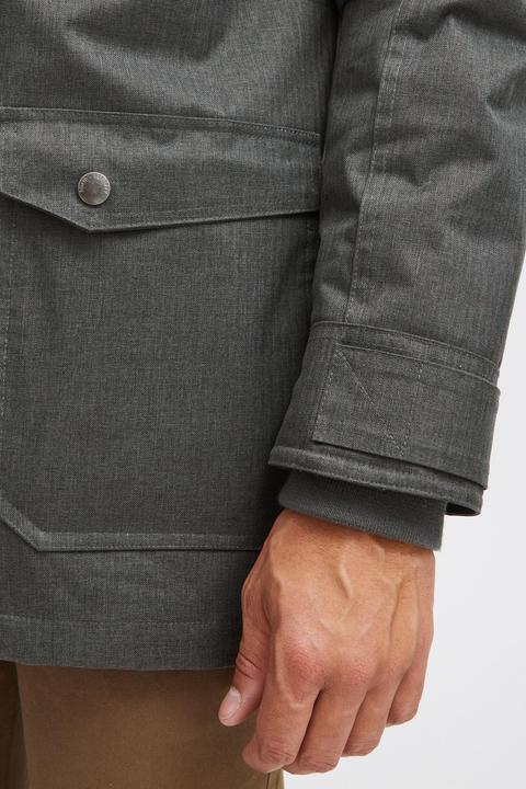 Image du produit Solid Bello Manteau D'Hiver Parka Veste Longue Pour Homme À Capuche (M)