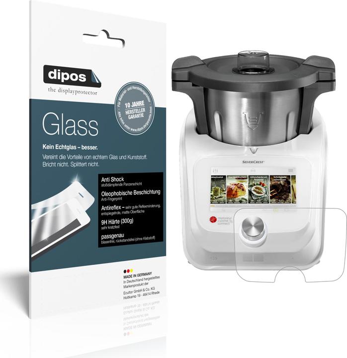 Actual product image Dipos Screen Protector Anti-Shock (2 Piece, Monsieur Cuisine Connect)