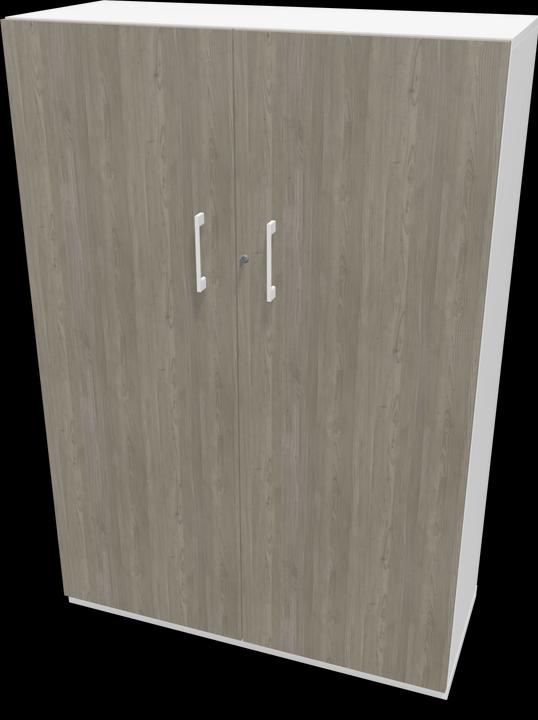 Wood decor grey with structure, White
