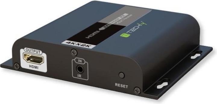 Techly HDBit 4K HDMI additional receiver over IP with IR for IDATA-EXTIP-3834K transmission length u