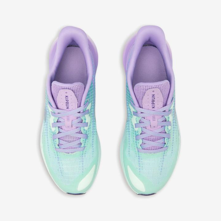 Produktbild Kiprun Laufschuhe Kinder - K500 Fast grün/lila (35)