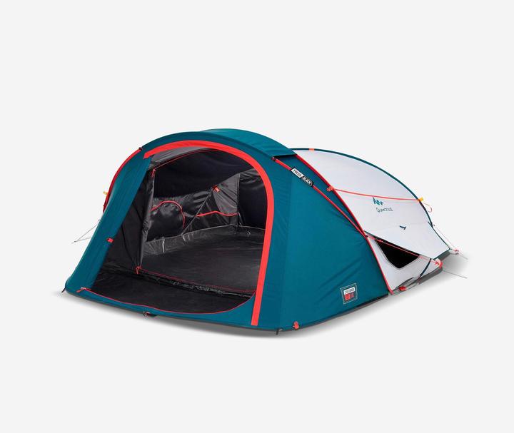Actual product image Quechua 2 Seconds 3 XL Fresh&Black (Pitching tent, 5.43 kg, 3 persons)
