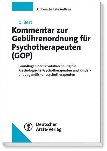Etichetta energetica Kommentar zur Gebührenordnung für Psychotherapeuten (Tedesco, Dieter Best, 2015)
