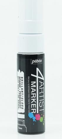 Actual product image Pebeo 4Artist Marker 15mm flat (White)