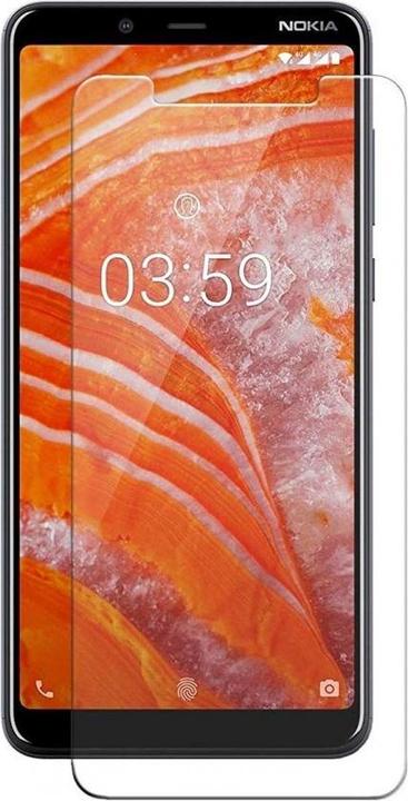 Actual product image Screenguard Nokia 3.1 Plus Protective Glass Film Case Friendly Design (1 Piece, Nokia 3.1 Plus)