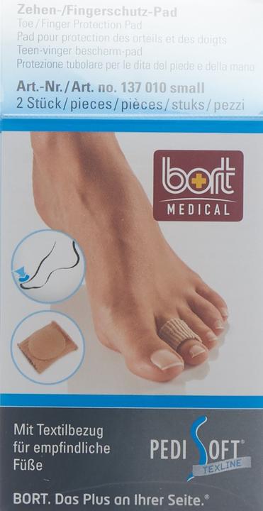 Produktbild Bort Medical Zehen Fingerschutz-Pad SM (Fussdeodorant & -puder)