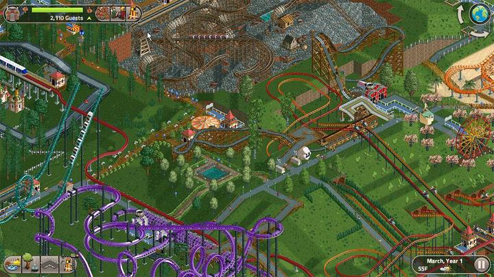 Produktbild Atari Roller Coaster Tycoon Classic (Switch)