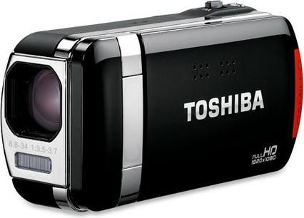 Actual product image Toshiba Camileo SX500, Full HD camcorder, 1080p, black (5 x)