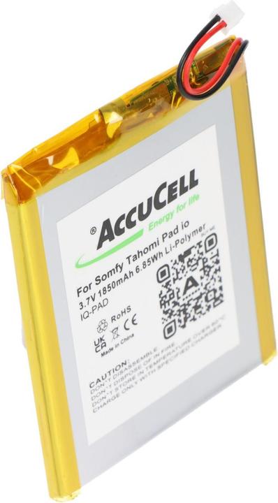 Image du produit AccuCell Batterie Somfy Tahomi Pad io (1850 mAh)