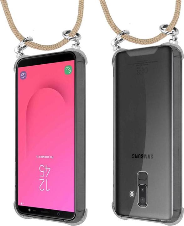 Produktbild Cadorabo TPU Handy Kette SILBER Cover