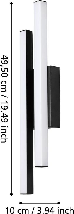 Productafbeelding EGLO LED wandlamp (1100 lm, IP55)