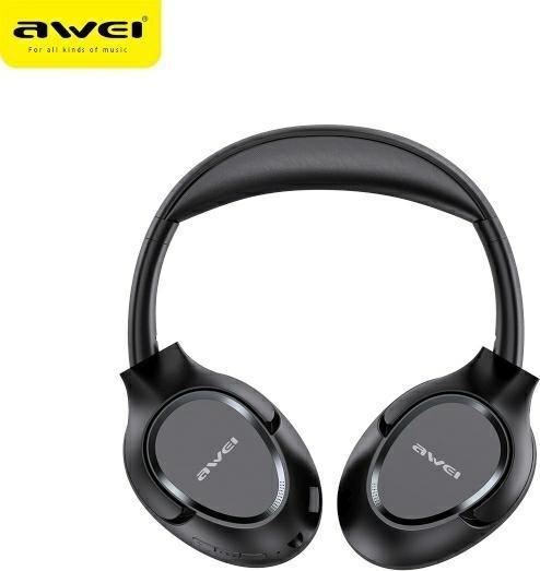 Actual product image adidas słuchawki nauszne Bluetooth A770BL czarny/black (100 h, Cable)
