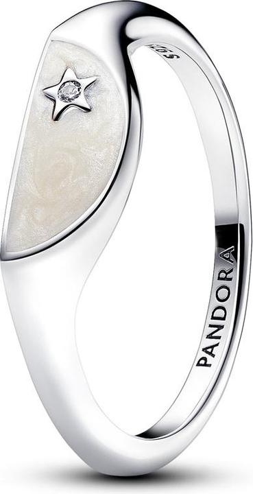 Pandora ME Halbierter Emaille Siegelring