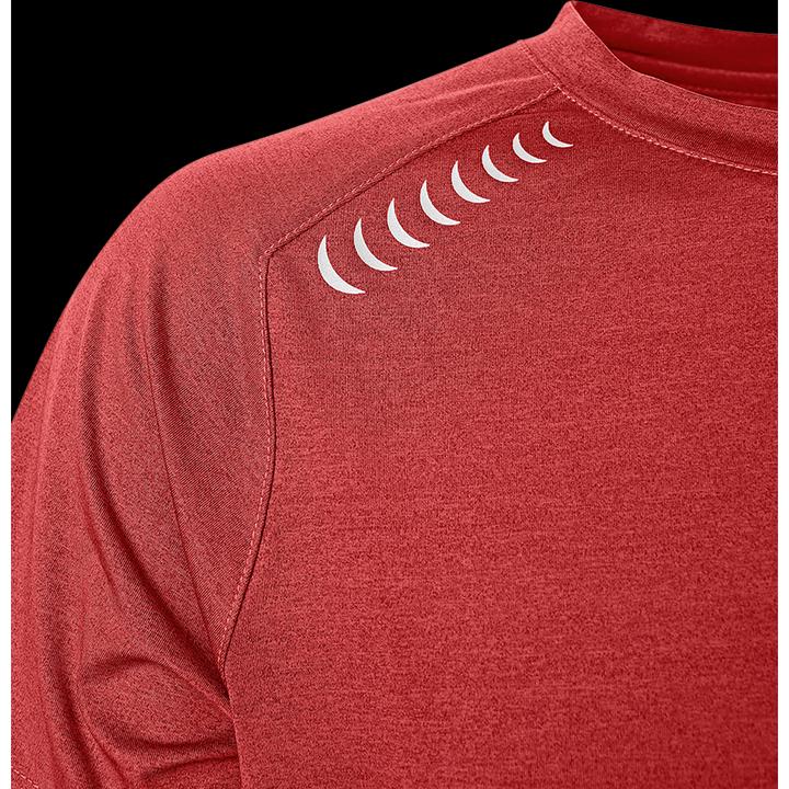 Image du produit Magni T-shirt Quick Dry bordeaux/noir chiné Gr. M Fortis Elements (M)