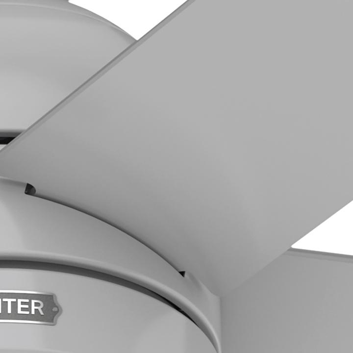 Produktbild Hunter Fans Deckenventilator Giannis Grau mit LED & Fernbedienung (40 dB)