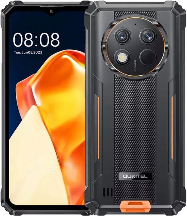 Oukitel Smartphone WP28S 4/128 10600mAh DS. Orange (128 GB, Orange, 256.69", Dual SIM, 13 Mpx)