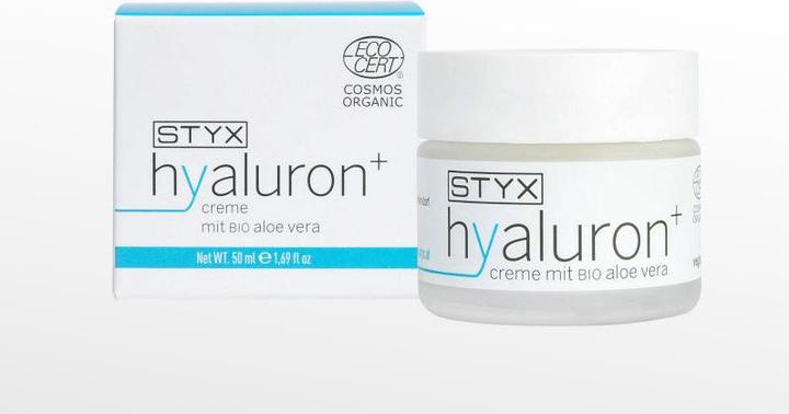 Immagine prodotto Styx Hyaluron Creme mit BIO-Aloe Vera, 50ml (50 ml, Crema 24h)