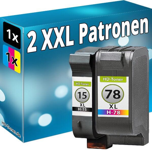 Produktbild Druckfuxx Patronen für HP 15+ 78 DeskJet 916c 920c 940c 3816 3820 3822 PSC 900 9