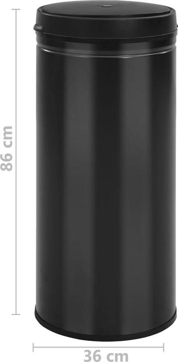 Actual product image VidaXL Sensor Mülleimer (80 l)