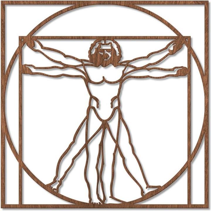 Immagine prodotto Trenddeko Proporzione del corpo (50 x 50 cm)