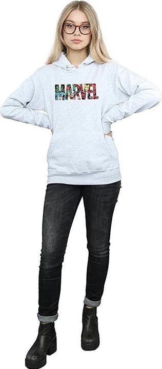 Image du produit Femme/Ladies Infill Logo Heather Hoodie (XXL)