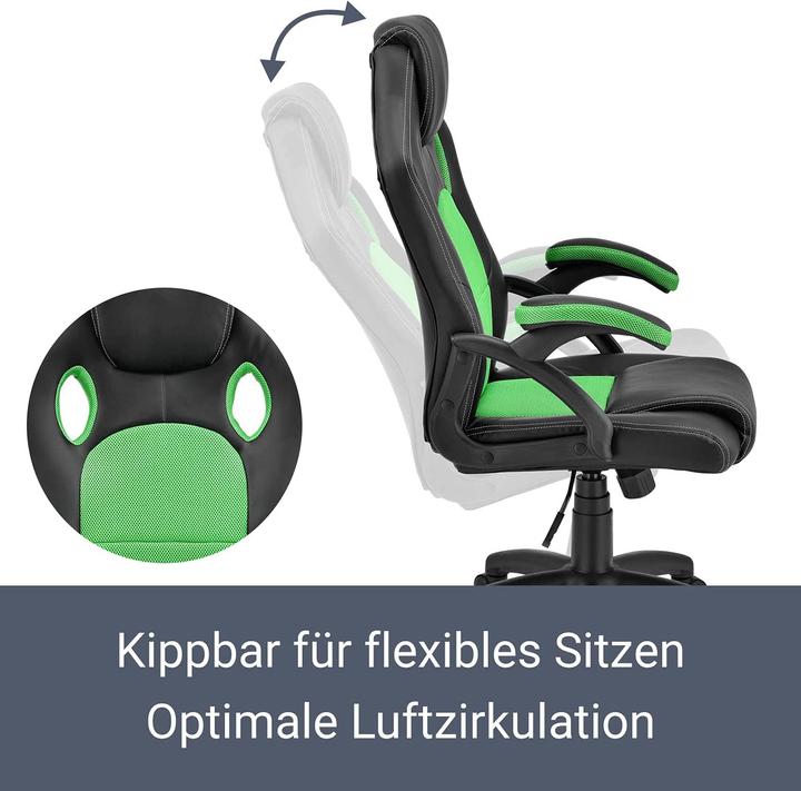 Produktbild Juskys Racing Schreibtischstuhl