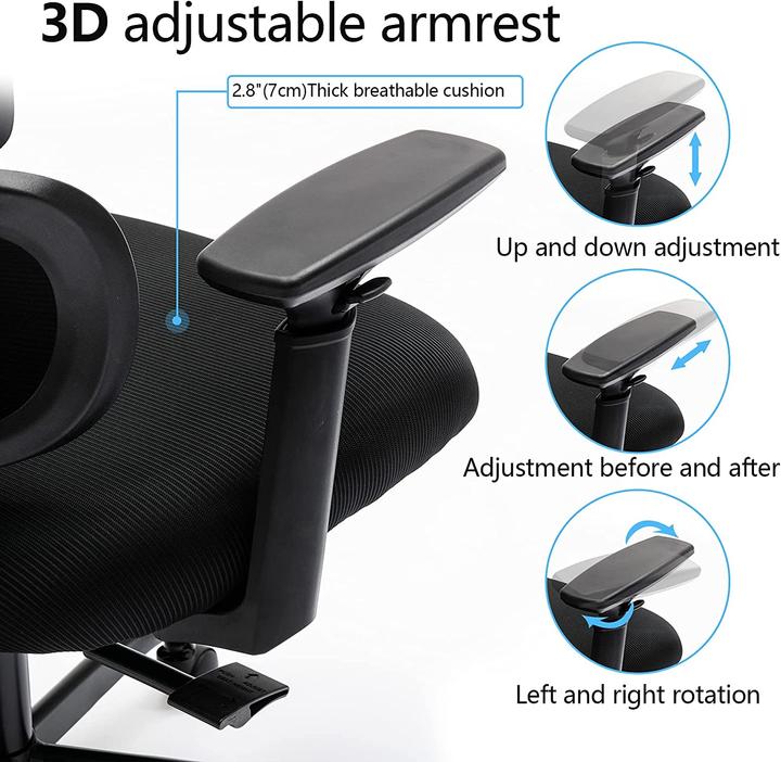 Actual product image Kerdom Desk chair