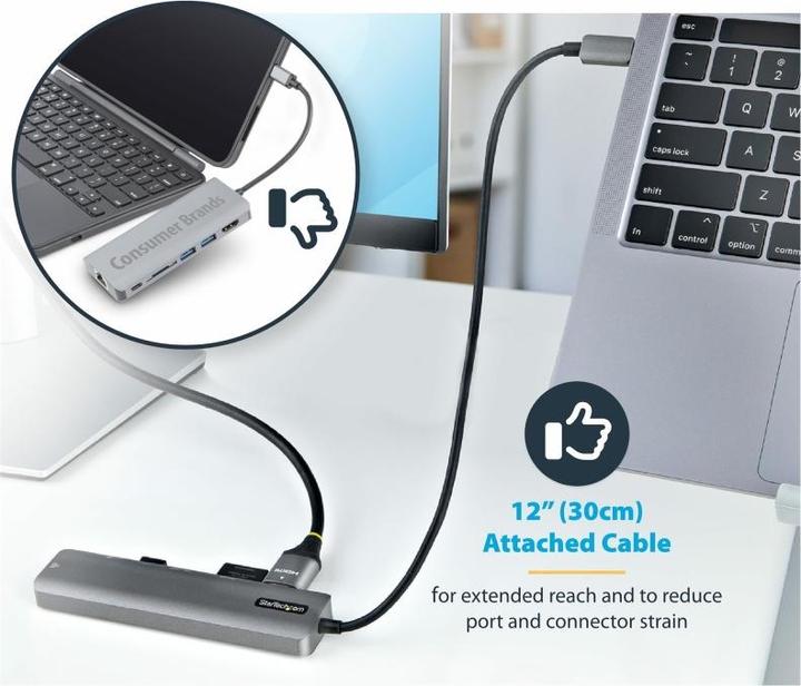 Produktbild StarTech DKT30CHSDPD1 (USB-C, 2 Ports)