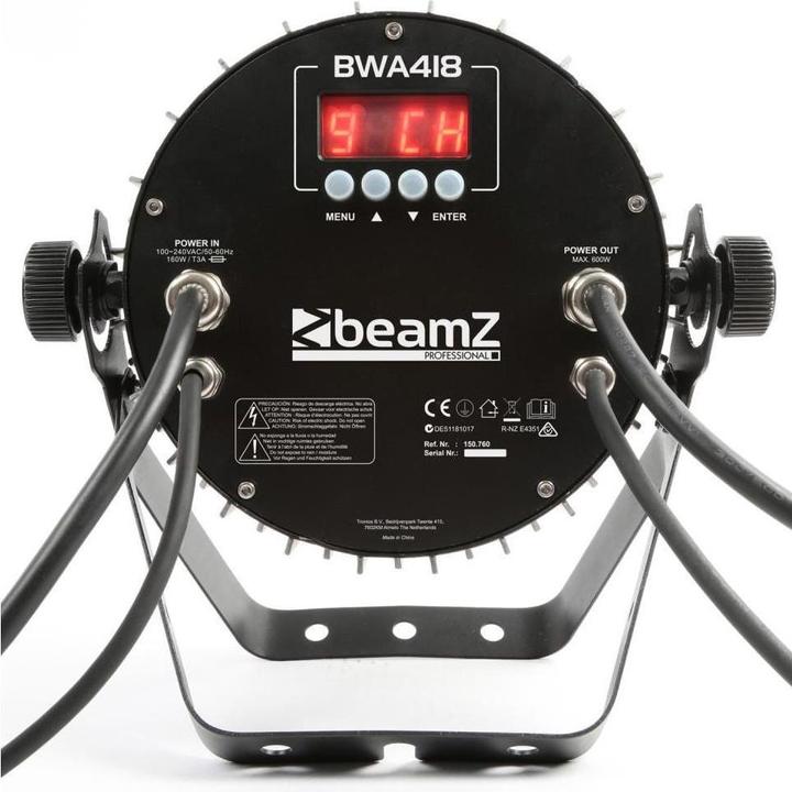 Actual product image BeamZ Bwa418 Ip65 (18 W, LED)