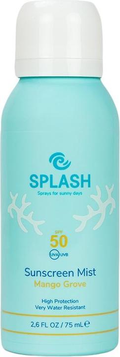 Produktbild Splash Mango Grove Sunscreen Mist SPF 50 75 ml (Sonnencreme, SPF 50, 75 ml)