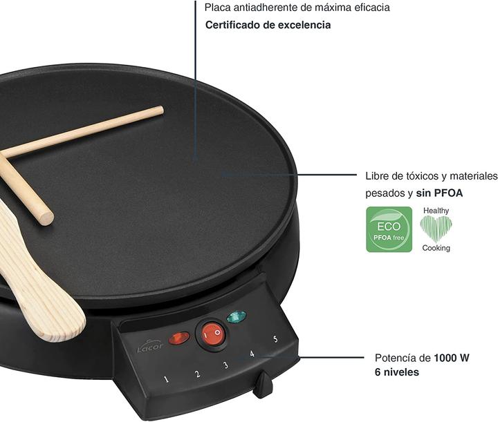 Image du produit Lacor Plaque à crêpes Elektorat