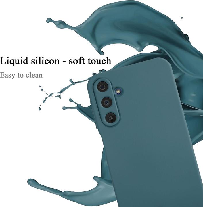 Actual product image Cadorabo Case for Samsung Galaxy A15 TPU in liquid protection silicone design (Samsung Galaxy A15)