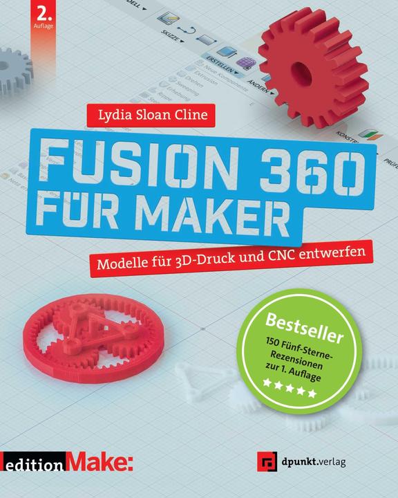 Immagine prodotto Fusion 360 für Maker (Tedesco, Lydia Sloan Cline, 2022)