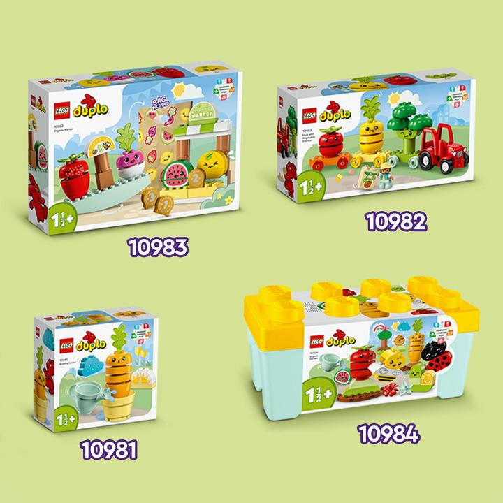 Actual product image LEGO Fruit and vegetable tractor (10982)