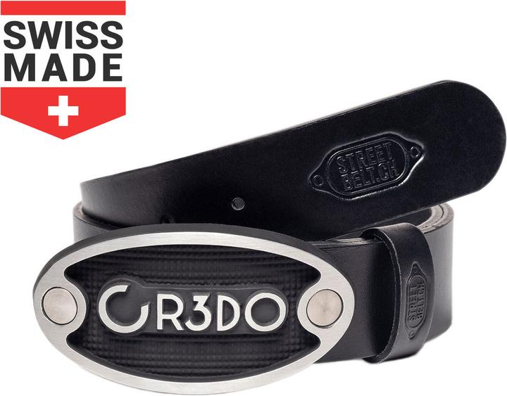 Actual product image Natura Punto Logo belt, belt, CREDO, belt length 120cm (120)