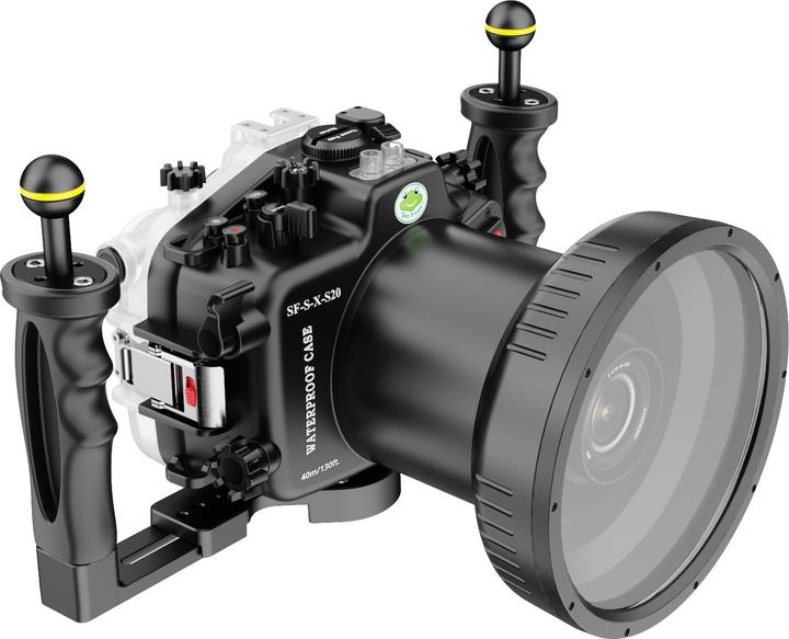 Actual product image Seafrogs SP-21-2 Camera Housing X-S20 (FL100 flat port)