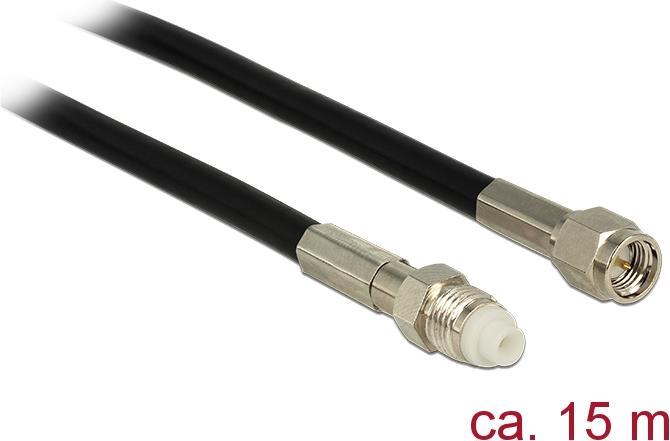 Actual product image Delock 400Mhz Band Extension Cable, 15m (Antenna cable)